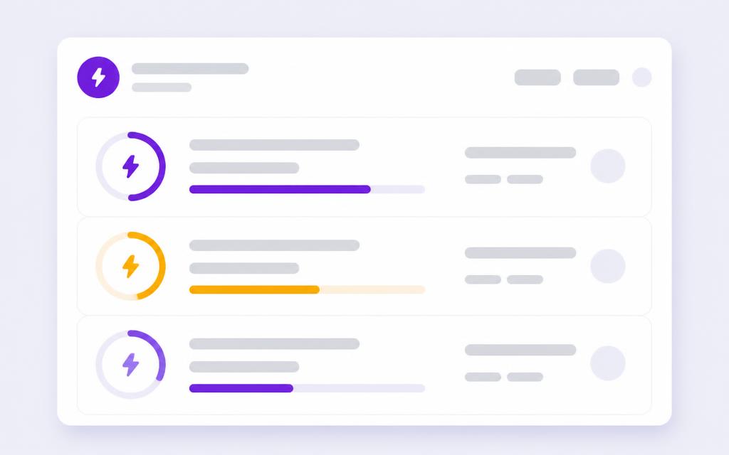Deal alerts dashboard with scored opportunity rows