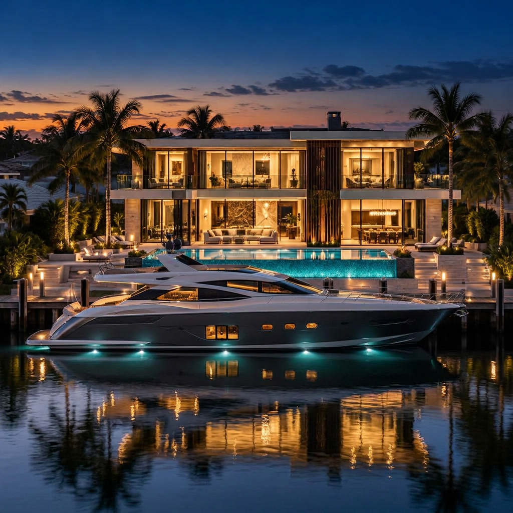 Luxury home — Dock & Draft Match